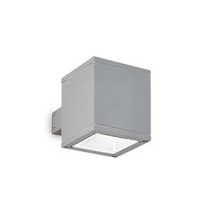 Ideal Lux  Snif Square - Wandlamp - Aluminium - G9 - Grijs