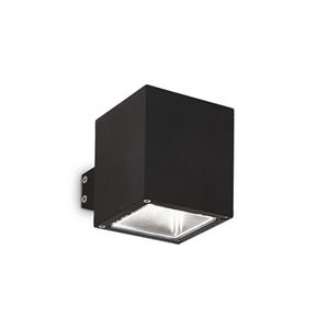 Ideal Lux  Snif Square - Wandlamp - Aluminium - G9 - Zwart