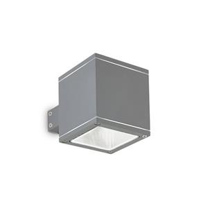 Ideal Lux  Snif Square - Wandlamp - Aluminium - G9 - Grijs