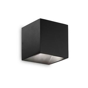 Ideal Lux  Rubik - Wandlamp - Aluminium - Led - Zwart