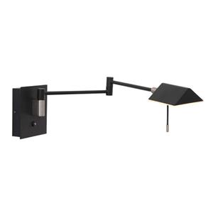 Steinhauer Design Led Wandlamp  Retina Zwart