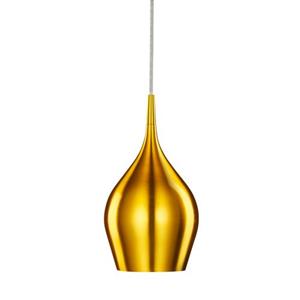 Bussandri Exclusive Hanglamp Vibrant Kunststof L:12,3cm Goud