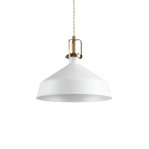 Ideal Lux  Eris - Hanglamp - Metaal - E27 - Wit