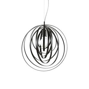 Ideal Lux  Disco - Hanglamp - Metaal - E27 - Zwart