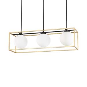 Ideal Lux  Lingotto - Hanglamp - Metaal - E14 - Messing