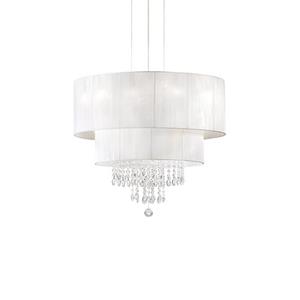 Ideal Lux  Opera - Hanglamp - Metaal - E27 - Wit