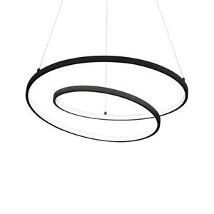 Ideal Lux  Oz - Hanglamp - Metaal - Led - Zwart