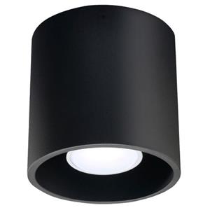 Luminastra Plafondlamp Modern Orbis Zwart