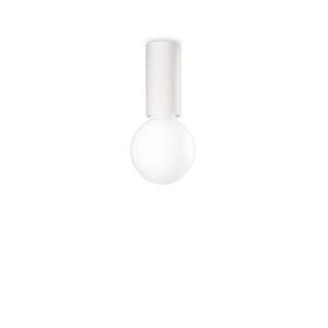 Ideal Lux Minimalistische  Petit Plafondlamp - Wit Metaal - E27 Fitting - Moderne Verlichting