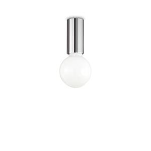 Ideal Lux  Petit - Plafondlamp - Metaal - E27 - Chroom