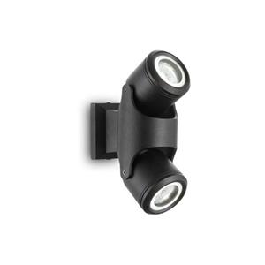 Ideal Lux Stijlvolle  Xeno Plafondlamp - Zwarte Aluminium Afwerking - Geschikt Voor Elk Interieur