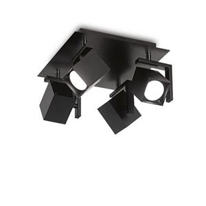 Ideal Lux  Mouse - Plafondlamp - Metaal - Gu10 - Zwart