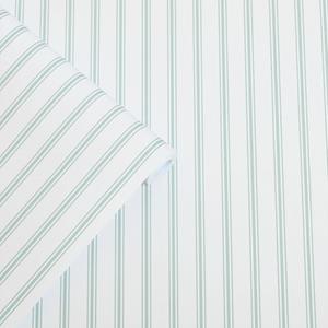 Laura Ashley Vliesbehang | Farnworth Stripe Sage Green | Groen | Strepen | 10mx52cm