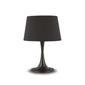 Ideal Lux  London - Tafellamp - Metaal - E27 - Zwart