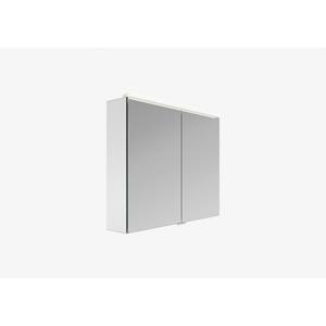 Plieger lusso spiegelkast - 80.6x64x157cm - 2 deuren - buitenzijde gespiegeld SPTQ080F5857