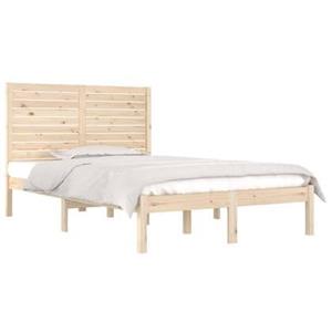 VidaXL Bedframe massief hout 135x190 cm Double