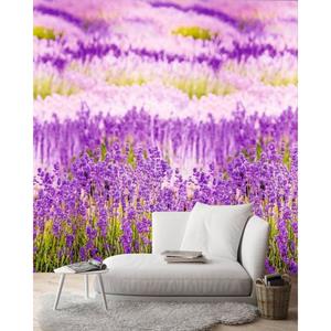 Andiamo Vliesbehang Lavendelbloemen 1 rol á 3 banen 159 cm x 280 cm (1 stuk)