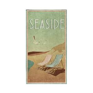 Seahorse Strandtuch "Blackpool", (1 St.), mit Vintage Aufdruck