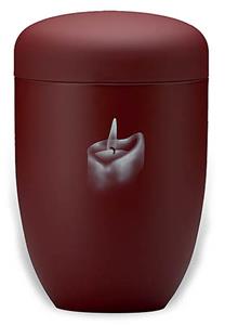 Urnwebshop Design Urn Dovende Kaars Rood (4 liter)