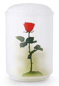 Urnwebshop Design Urn Rode Roos (4 liter)