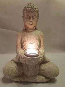 Urnwebshop Amithaba Boeddha Urn met Waxinelichthouder (1.2 liter)