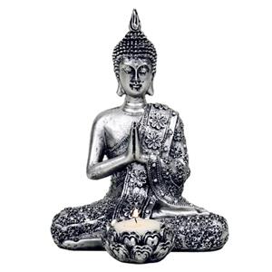 Urnwebshop Thaise Mini Boeddha Urn met Waxinelichthouder (0.4 liter)