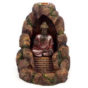 Urnwebshop Amithaba Boeddha Urn, Backflow Wierookhouder (0.5 l.)