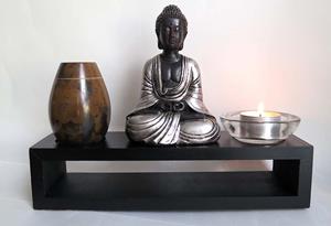 Urnwebshop Meditatie Boeddha Gedenkaltaar met Miniurn (0.11 liter)