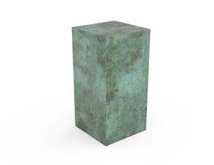 Urnwebshop Grote Bronzen Block Urn (3.5 liter)