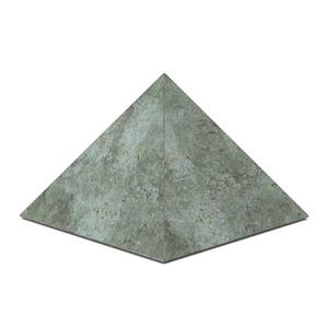 Urnwebshop Mediumgrote Bronzen Piramide Urn (2.5 liter)