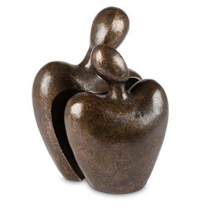 Urnwebshop Grote Bronzen Duo Urn Man en Vrouw (3 en 2.8 liter)