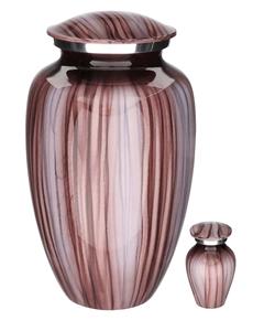 Urnwebshop Elegance Urnen Voordeelset Pink Stripes (3.6 liter)