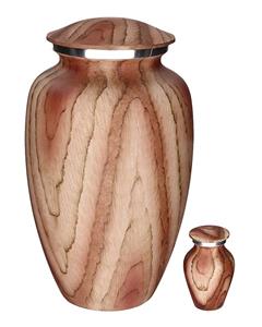 Urnwebshop Elegance Urnen Voordeelset Beige Woodlook (3.6 liter)