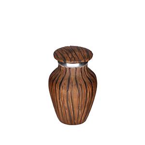 Urnwebshop Elegance Miniurn Dark Woodlook (0.1 liter)