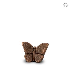 Urnwebshop Mariposa Vlinder Mini Asbeeld Brons (0.15 liter)