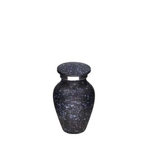 Urnwebshop Elegance Miniurn Black Marble (0.1 liter)