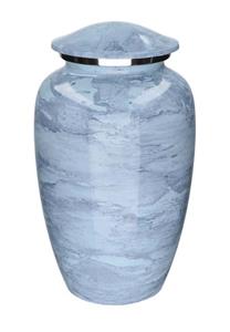 Urnwebshop Grote Elegance Urn Blue Marble (3.5 liter)