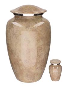 Urnwebshop Elegance Urnen Voordeelset Brown Marble (3.6 liter)