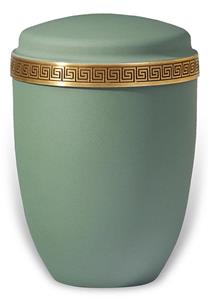 Urnwebshop Design Urn met Klassiek Messing Sierband (4 liter)