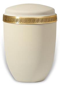 Urnwebshop Design Urn met Klassiek Messing Sierband (4 liter)