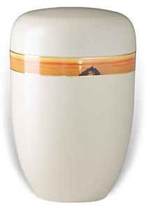 Urnwebshop Design Urn met Decoratieband Sunset (4 liter)