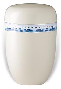 Urnwebshop Design Urn met Decoratieband Steencirkel (4 liter)