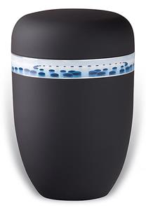Urnwebshop Design Urn met Decoratieband Natuurpracht (4 liter)