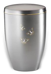 Urnwebshop Design Urn Metalic Vlinders (4.8 liter)