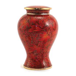 Urnwebshop Etienne Autumn Leaves Cloisonne Urn (4 liter)