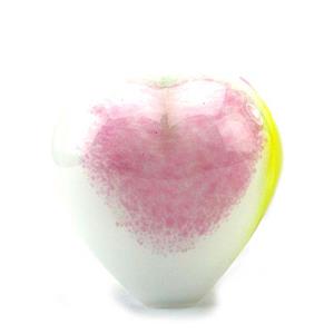 Urnwebshop Kristalglazen Staande Hart Urn Pasteltinten Opaque (0.45 liter)