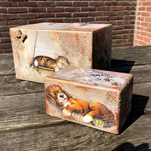 Urnwebshop Design Urnen Voordeelset Katten en Honden (3.9 liter)