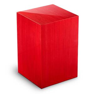 Urnwebshop Rechthoekige Urn Essential Rosso (6.8 liter)