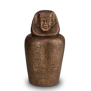 Urnwebshop Grote Egyptische Sarcofaag Urn Eeuwig Leven (3.5 liter)