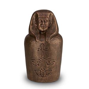 Urnwebshop Grote Egyptische Sarcofaag Urn Horus Oog (3.5 liter)